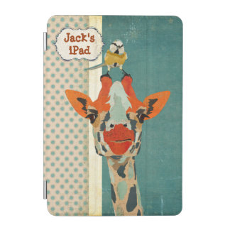 Peeking Giraffe & Little Bird iPad Case