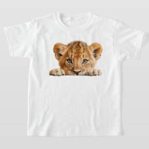 Peeking Leopard T-Shirt
