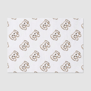 Peeking Puppy Dog Tissue Paper