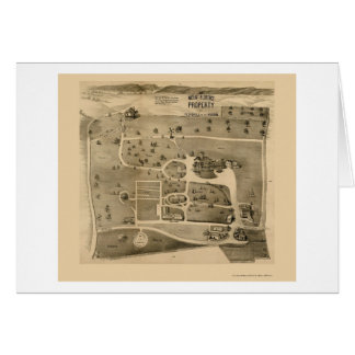 Peekskill On The Hudson, NY Panoramic Map - 1890