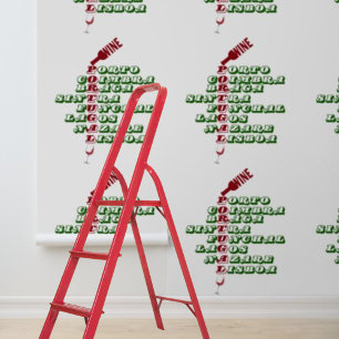 Peel and Stick Portugal Lisbon Porto wine pattern Wallpaper