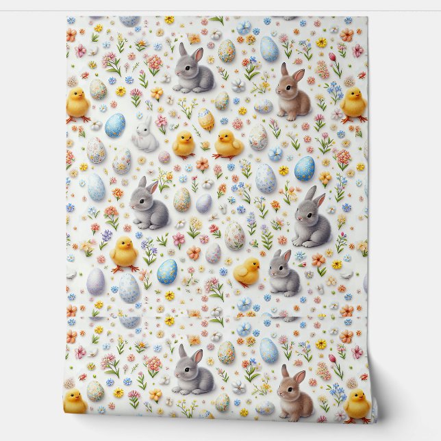 Peel and Stick Wallpaper – Textured and Smooth (Unrolling)