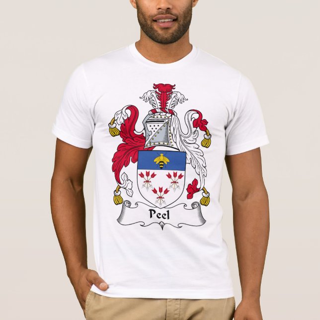 Peel Family Crest T-Shirt (Front)
