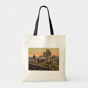 Peel, St. Germains Cathedral, Isle of Man, England Tote Bag