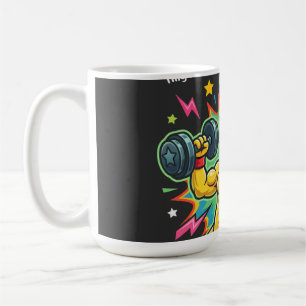 Peel Strong! – Banana Gym Motivation Coffee Mug