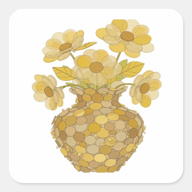Peelable Grey Abstract Sticker Graphic (Front)