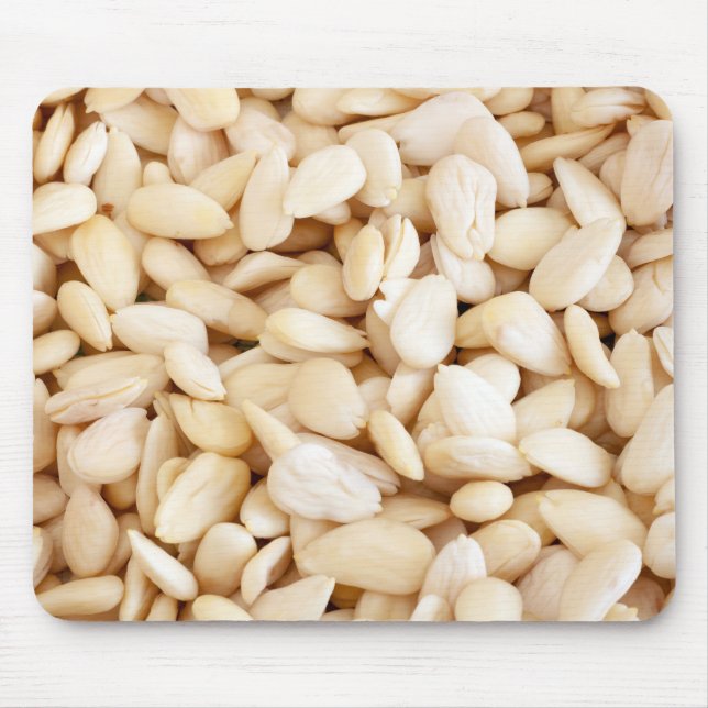 Peeled almonds mouse pad (Front)