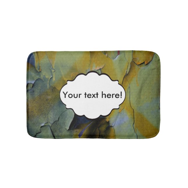 Peeling paint bath mat (Front)