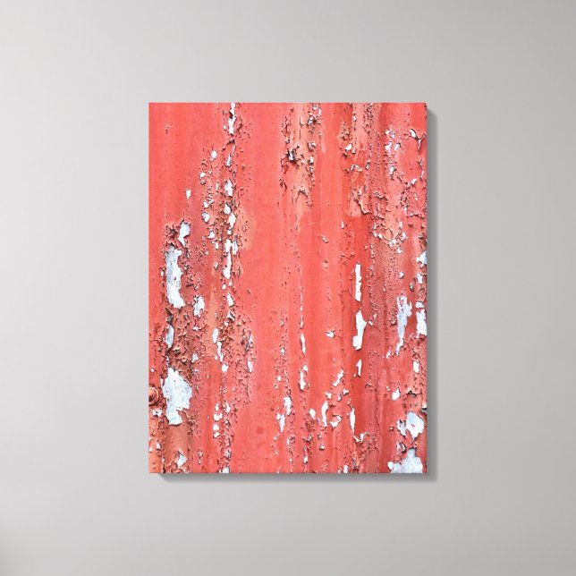 PEELING PAINT CANVAS PRINT (Front)