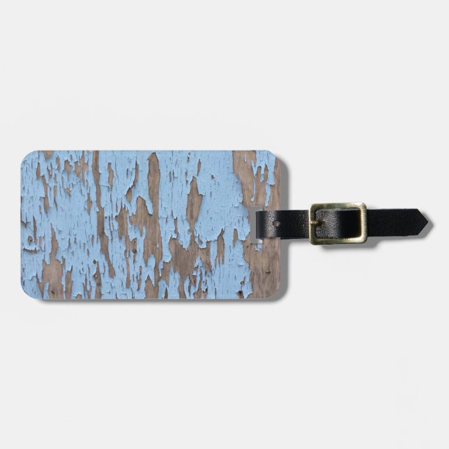 Peeling Paint Luggage Tag (Front Horizontal)