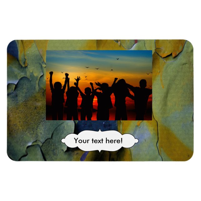 Peeling paint magnet (Horizontal)