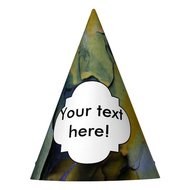 Peeling paint party hat (Front)