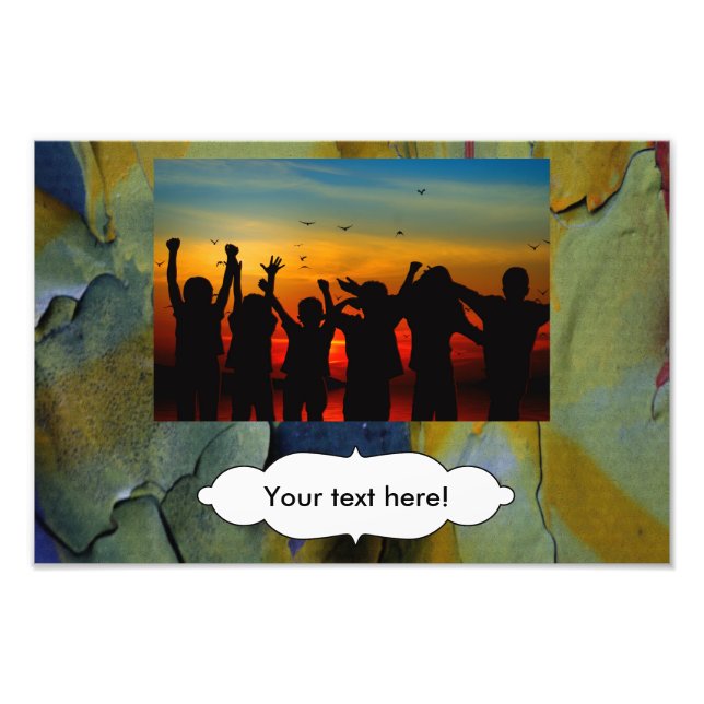 Peeling paint photo print (Front)