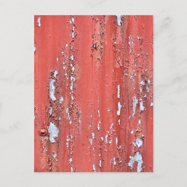 PEELING PAINT POSTCARD (Front)