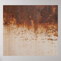 Peeling paint, rusty wall texture.