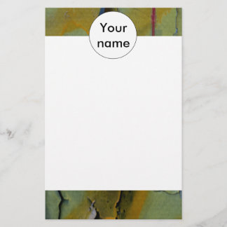 Peeling paint stationery