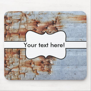 Peeling paint texture mouse pad