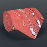 PEELING PAINT TIE<br><div class="desc">A fun, unique, modern design of red peeling paint.</div>