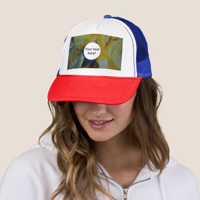Peeling paint trucker hat (In Situ)