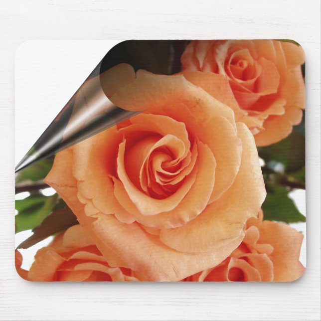Peeling Rose Mouse Pad (Front)