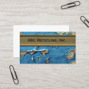 Peeling Rusted Paint Business Card