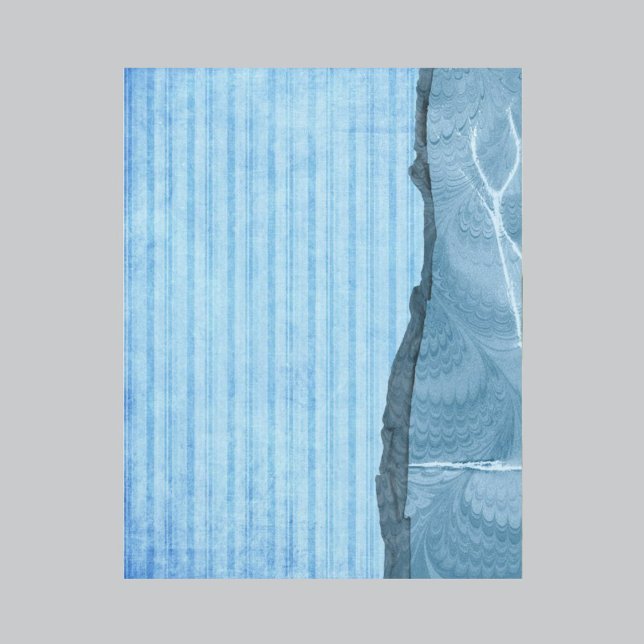 Peeling Striped Blue Scrapbook Paper (Creator Uploaded)