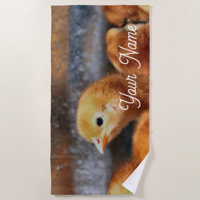 Peep peep beach towel (Front)