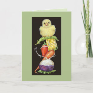 Peep tower card