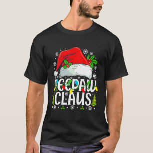 Peepaw Claus Funny Christmas Family Matching T-Shirt