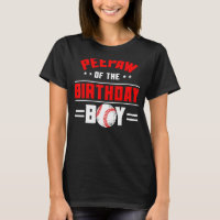 Peepaw Of The Birthday Boy Baseball Theme Family B