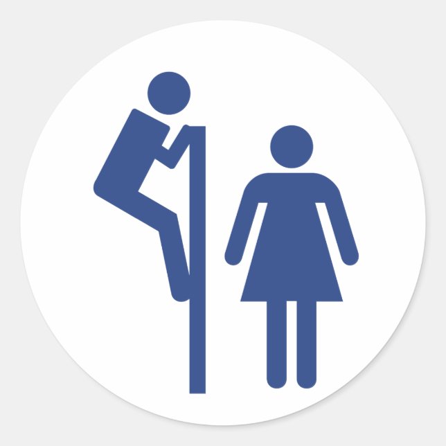 Peeper Classic Round Sticker (Front)