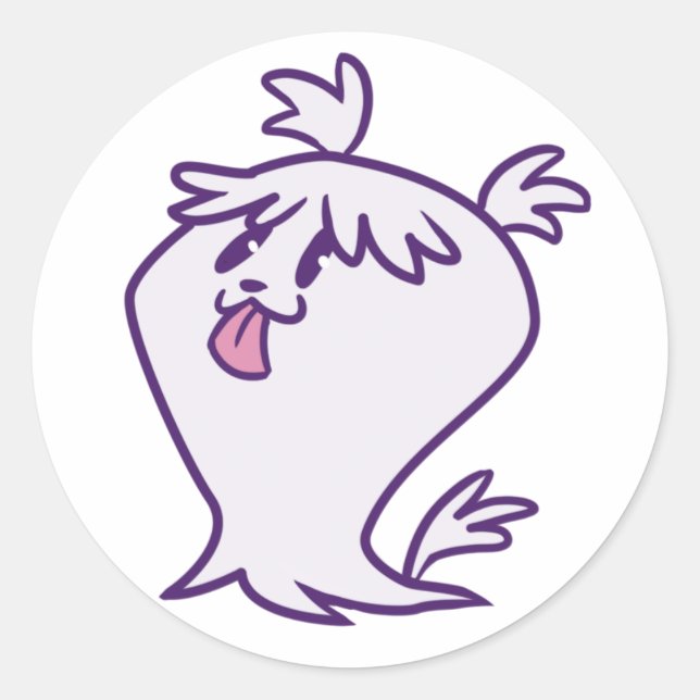 Peepers Classic Round Sticker (Front)