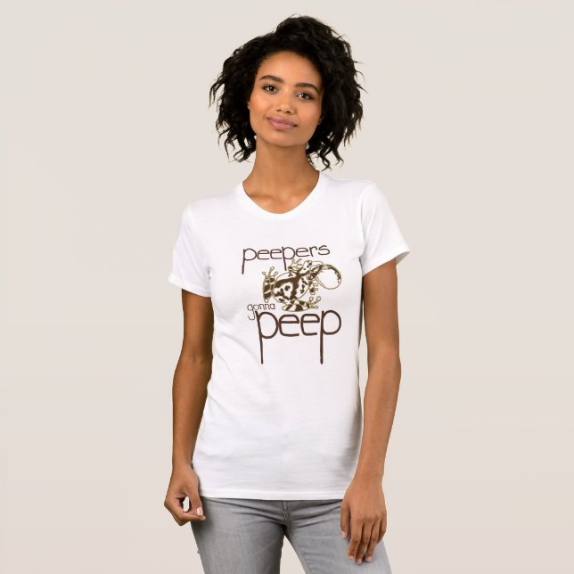 Peepers gonna Peep -Spring Peeper T-Shirt (Front Full)