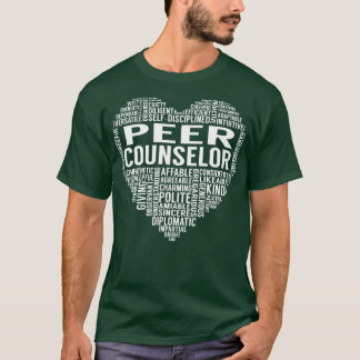 Peer Counsellor Heart T-Shirt