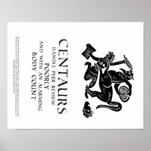 Peer Review Centaurs Poster