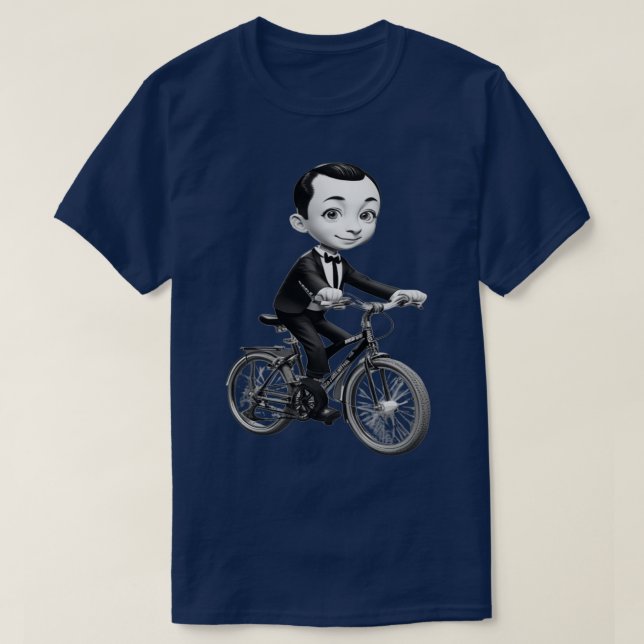 PeeWee Bike T-Shirt (Design Front)