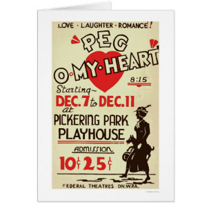 Peg Omy Heart Drama 1940 WPA