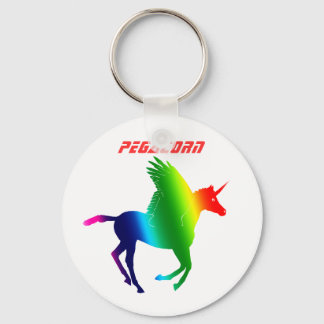 " PEGACORN " KEY RING