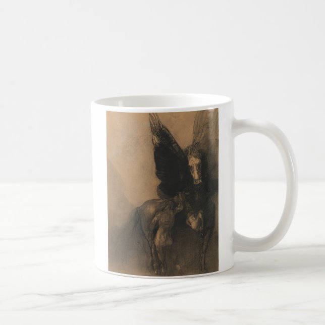 Pegasus and Bellerophon Coffee Mug (Right)
