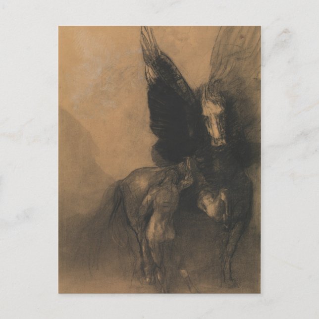 Pegasus and Bellerophon Postcard (Front)