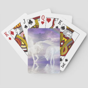 Pegasus and unicorn playing cards
