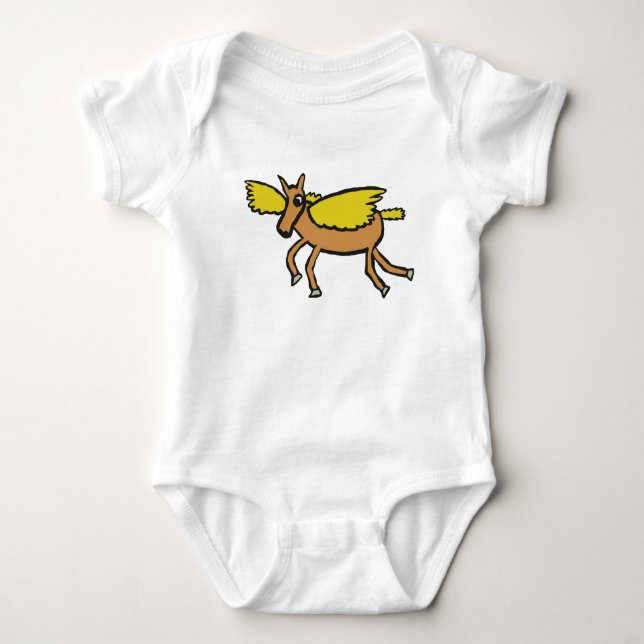 Pegasus Baby Bodysuit (Front)