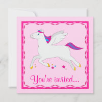 Pegasus Birthday Customisable