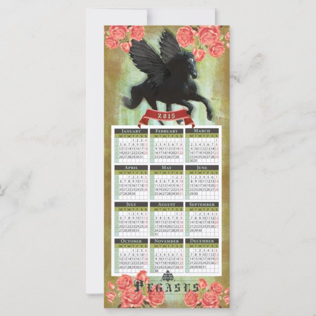 Pegasus - Calendar / Postcard (Front)