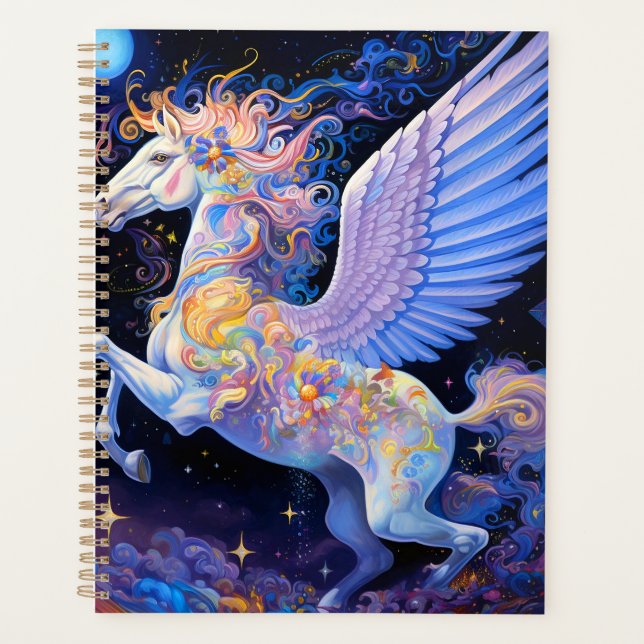 Pegasus Fantasy Art Planner (Front)