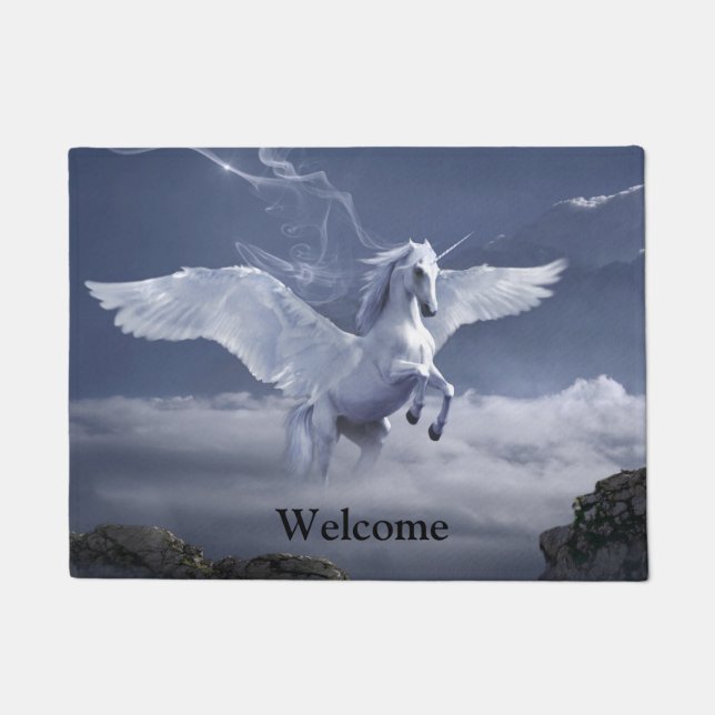 Pegasus in flight  doormat (Front)
