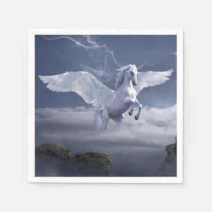 Pegasus in Flight Napkin