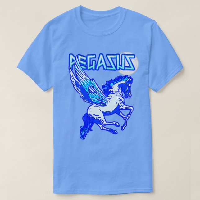 Pegasus Magical Winged Horse Greek Mythology Const T-Shirt (Design Front)