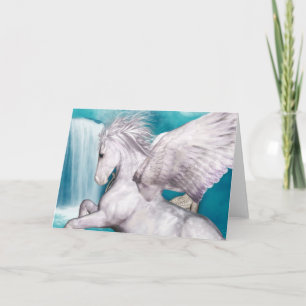 Pegasus Note Card