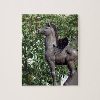 Pegasus On the Plaza Jigsaw Puzzle